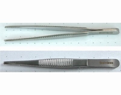 Universal Forceps round - 8 cm