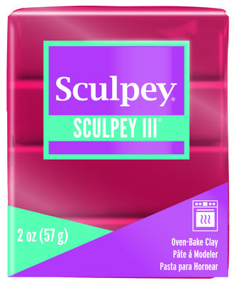 Sculpey III -- Deep Red Pearl