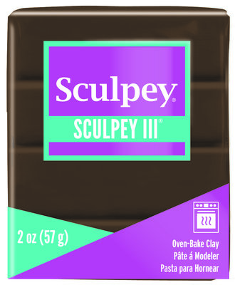 Sculpey III -- Suede Brown
