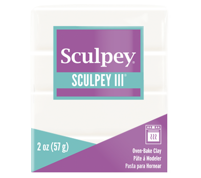 Sculpey III -- White