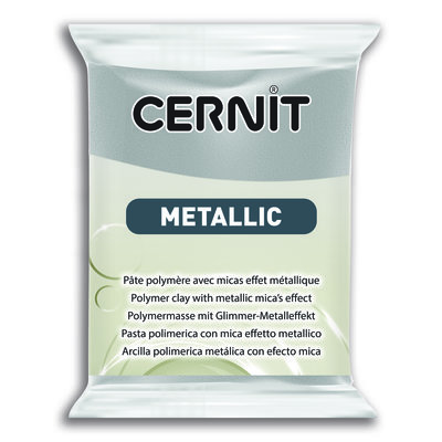 Cernit Metallic, 56gr - Silver 080