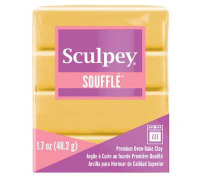Sculpey Soufflé -- Yellow Ochre