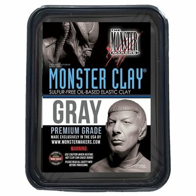 Monster Clay GRAY Medium Grade [2,27 Kg]